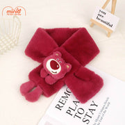 Khăn quàng cổ mặt gấu dâu