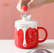 Ly cốc dâu tây