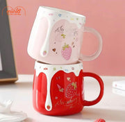 Ly cốc dâu tây