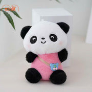 Móc khoá bông gấu trúc túi charm
