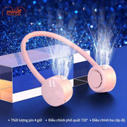 Quạt sạc USB đeo cổ tròn Q33