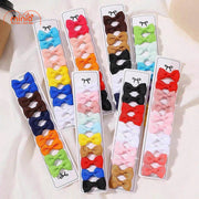 Set 6 kẹp mái nơ nhí 018 UX