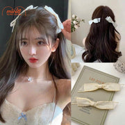 Set kẹp mái nơ 2 lớp PO