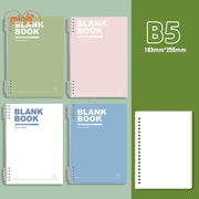 Sổ còng A5 kẻ ngang Blank Book