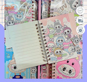 Sổ lò xo A7 phân trang Labubu