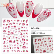 Sticker dán móng 3D