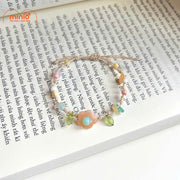 Vòng tay hoa handmade