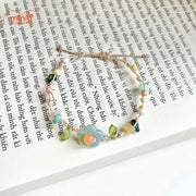 Vòng tay hoa handmade