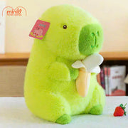 Capybara xanh ôm chuối