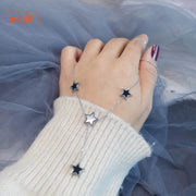 Dây chuyền titan sao khảm trai