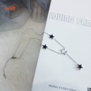 Dây chuyền titan sao khảm trai