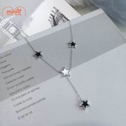 Dây chuyền titan sao khảm trai