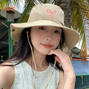 Nón cao bồi nơ thêu TBL