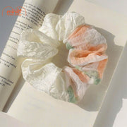 Scrunchies vải nhún màu loang PO
