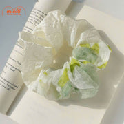 Scrunchies vải nhún màu loang PO