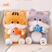 Mèo ôm cá nhỡ