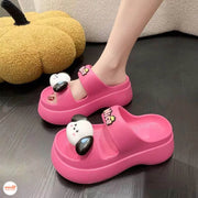 Dép 2 quai ngang con chó