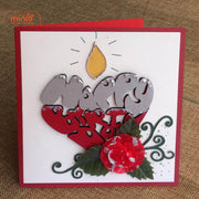 Thiệp sinh nhật hoa khô vuông VQ6