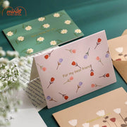 Thiệp giấy kèm bao thư