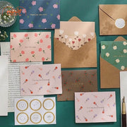 Thiệp giấy kèm bao thư