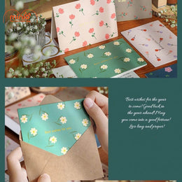 Thiệp giấy kèm bao thư