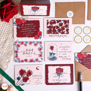 Thiệp giấy kèm bao thư