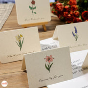 Thiệp giấy kèm bao thư