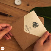 Thiệp giấy kèm bao thư