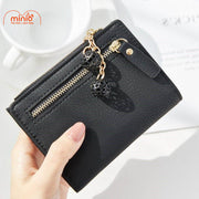 Ví kèm móc khoá quả cầu