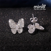 Bông tai xi 925 bướm 032MH