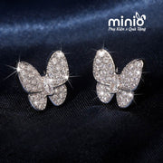 Bông tai xi 925 bướm 032MH