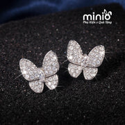 Bông tai xi 925 bướm 032MH