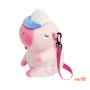 Balo Capybara đội mũ bóng chày