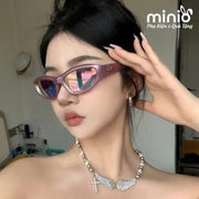 Kính mát zika bóng hồng