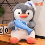 Cánh cụt ôm cá nhỡ