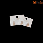 Bông tai xi 925 đá vuông 034MH