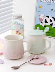 Ly cốc thỏ hoa 097C