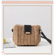 Túi cói hộp Sp417