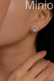 Bông tai xi 925 đám mây 320MH