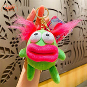 Móc khoá bông tóc rối môi xề