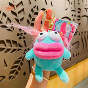 Móc khoá bông tóc rối môi xề