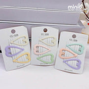 Set 3 kẹp mái trái tim