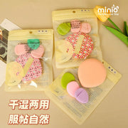 Set 4 bông mút tán nền