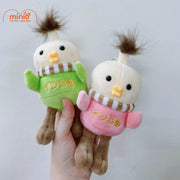 Móc khóa bông gà tóc chỏm QĐ