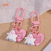 Móc khóa con ma tim