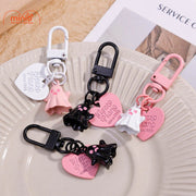 Móc khóa con ma tim