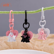 Móc khóa con ma tim