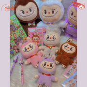 Móc khoá thỏ Labubu đeo chuông