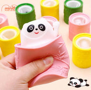 Squishy sóc trốn gốc cây