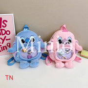 Balo Stitch kèm pin cài